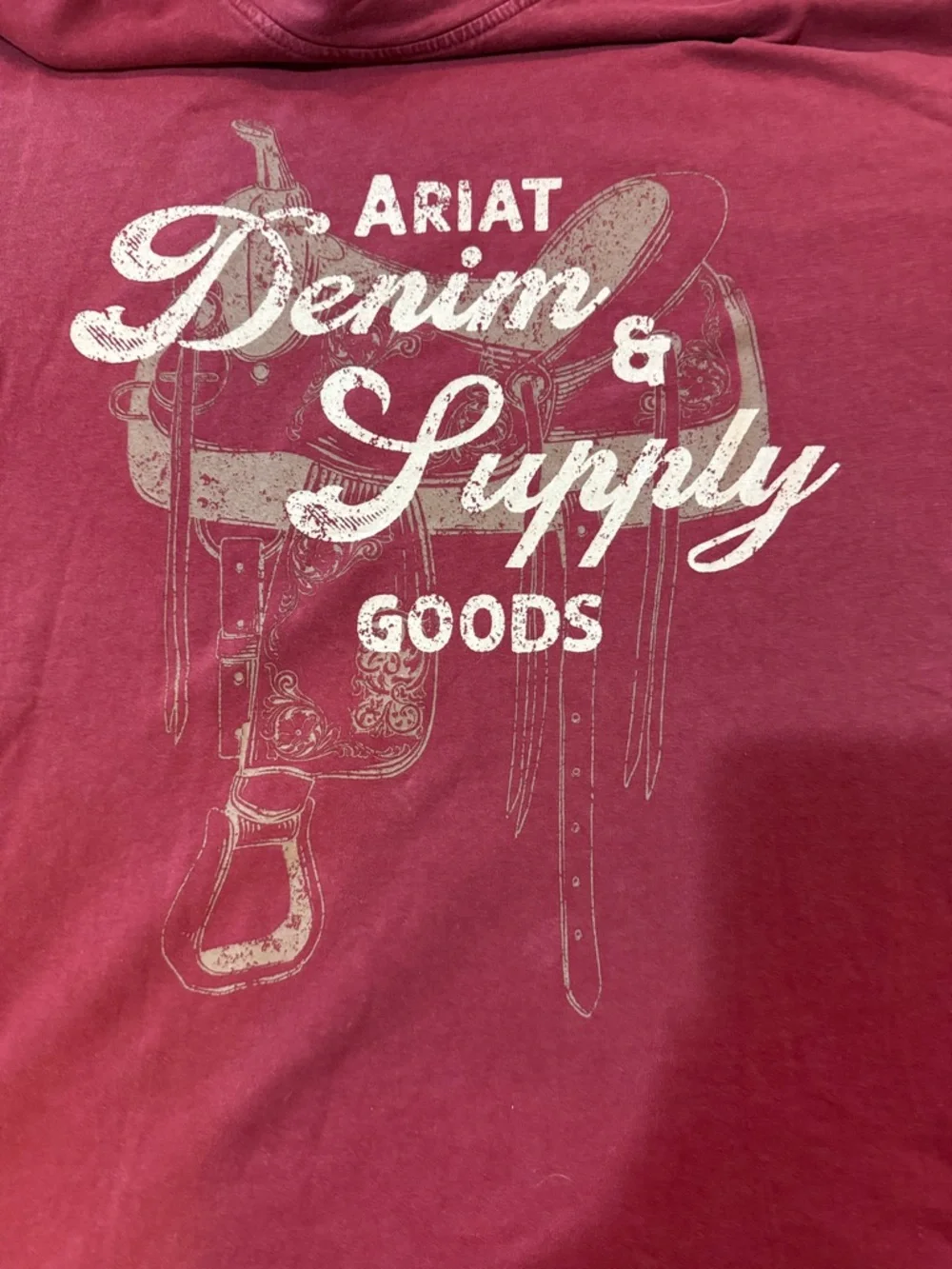 Ariat Red Denim & Supply Graphic Tee - Picture 4 of 5